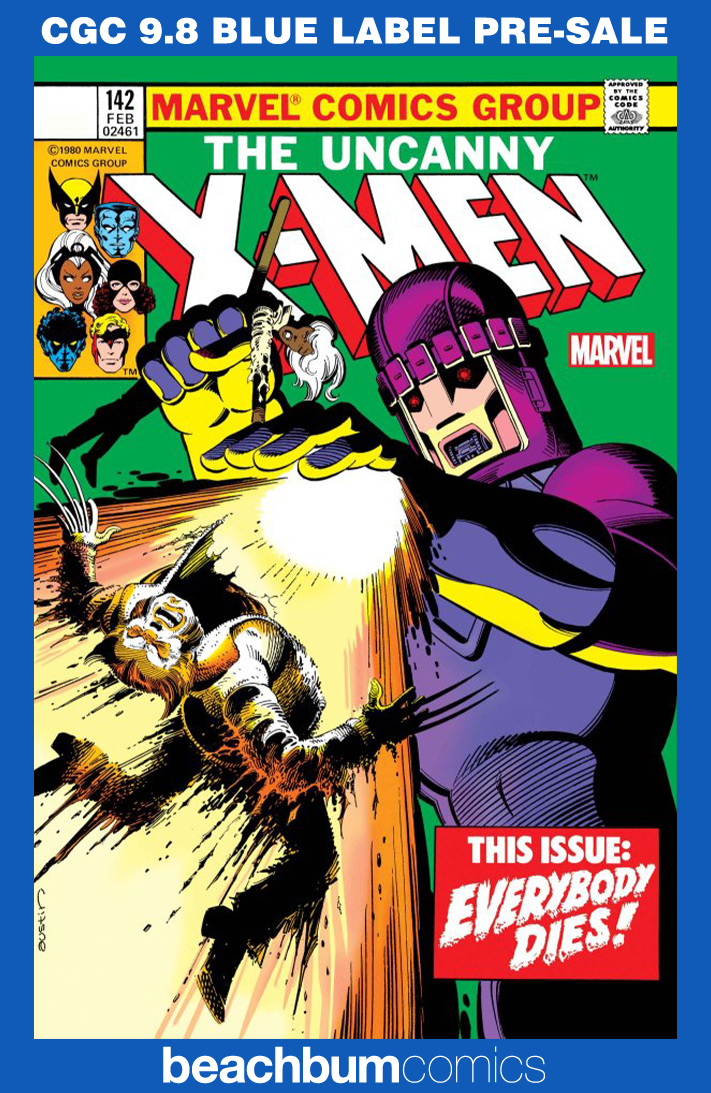 Uncanny X-Men #142 Facsimile Edition CGC 9.8
