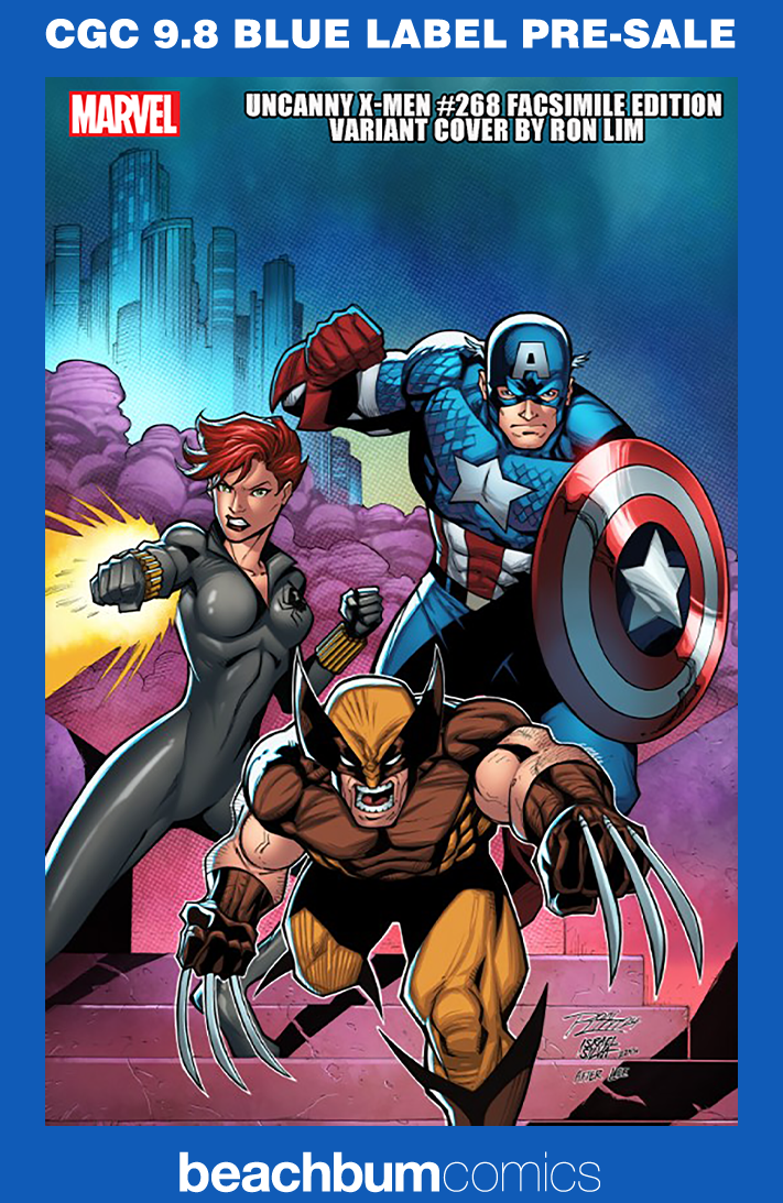 Uncanny X-Men #268 Facsimile Edition Lim 1:25 Retailer Incentive Variant CGC 9.8