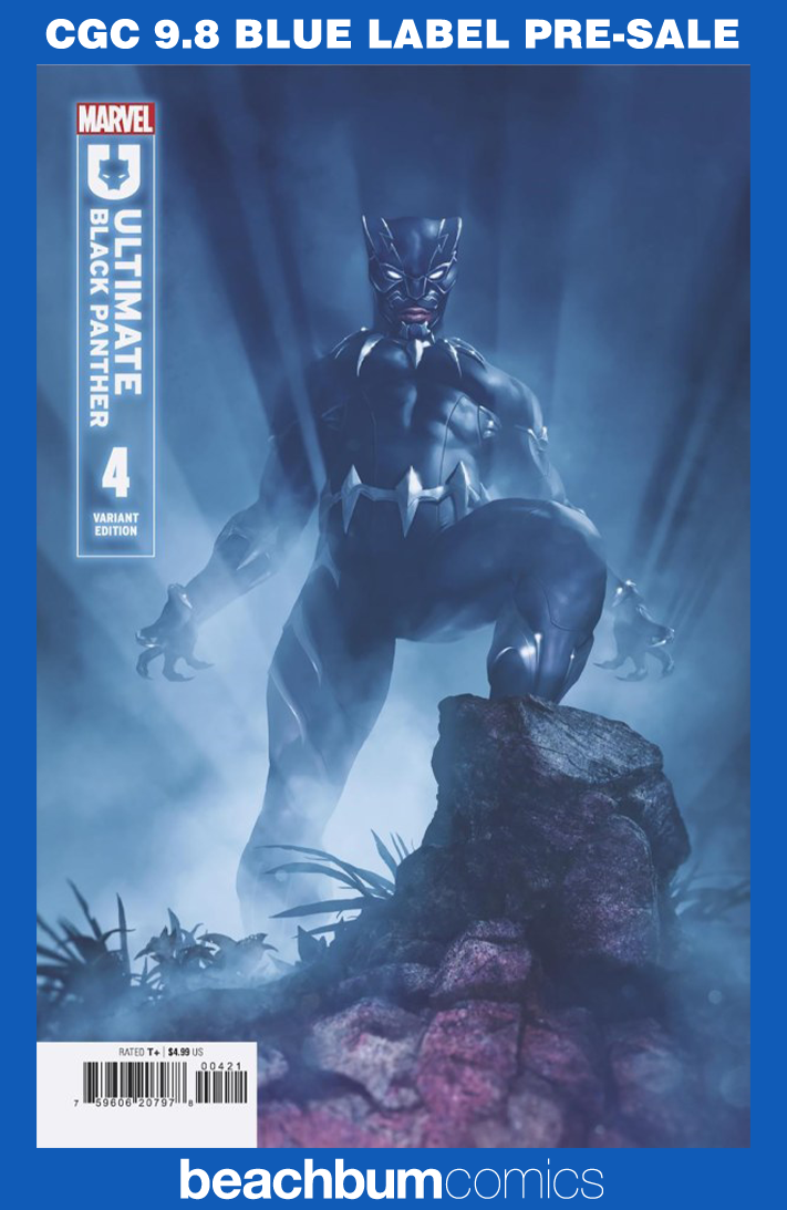 Ultimate Black Panther #4 Rahzzah Variant CGC 9.8