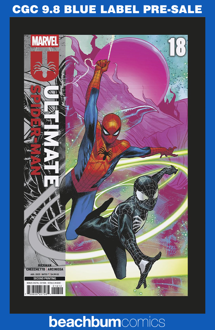 Ultimate Spider-Man #18 Second Printing CGC 9.8