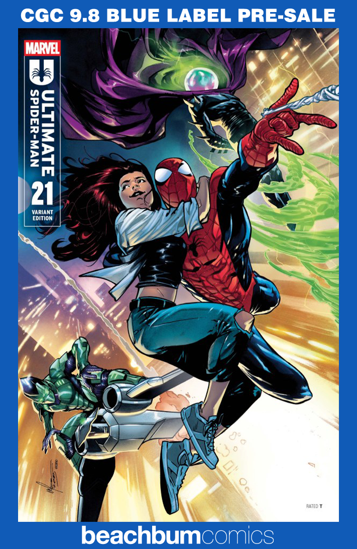 Ultimate Spider-Man #21 Manna Variant CGC 9.8