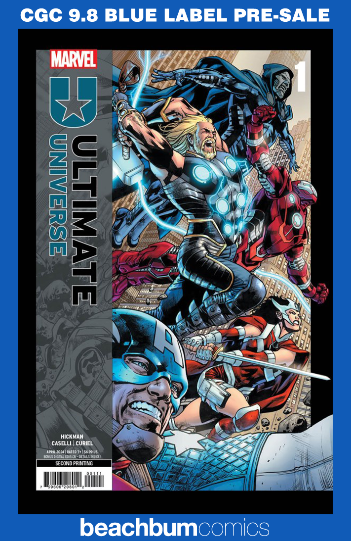 Ultimate Universe #1 Second Printing CGC 9.8