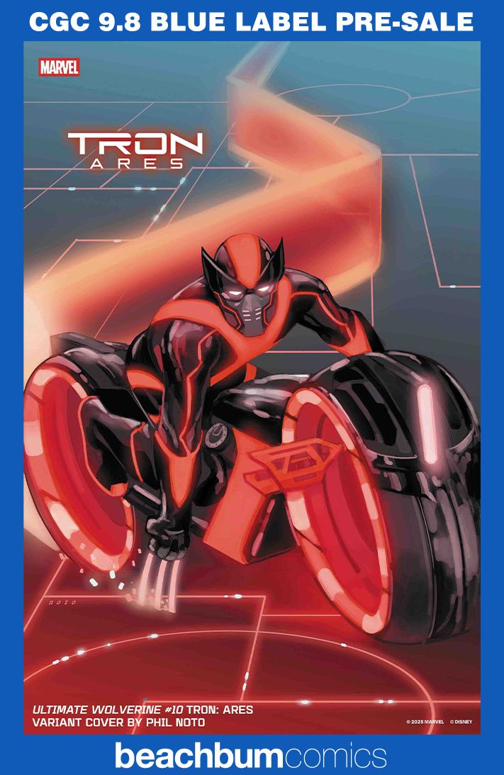 Ultimate Wolverine #10 Noto Tron: Ares Variant CGC 9.8