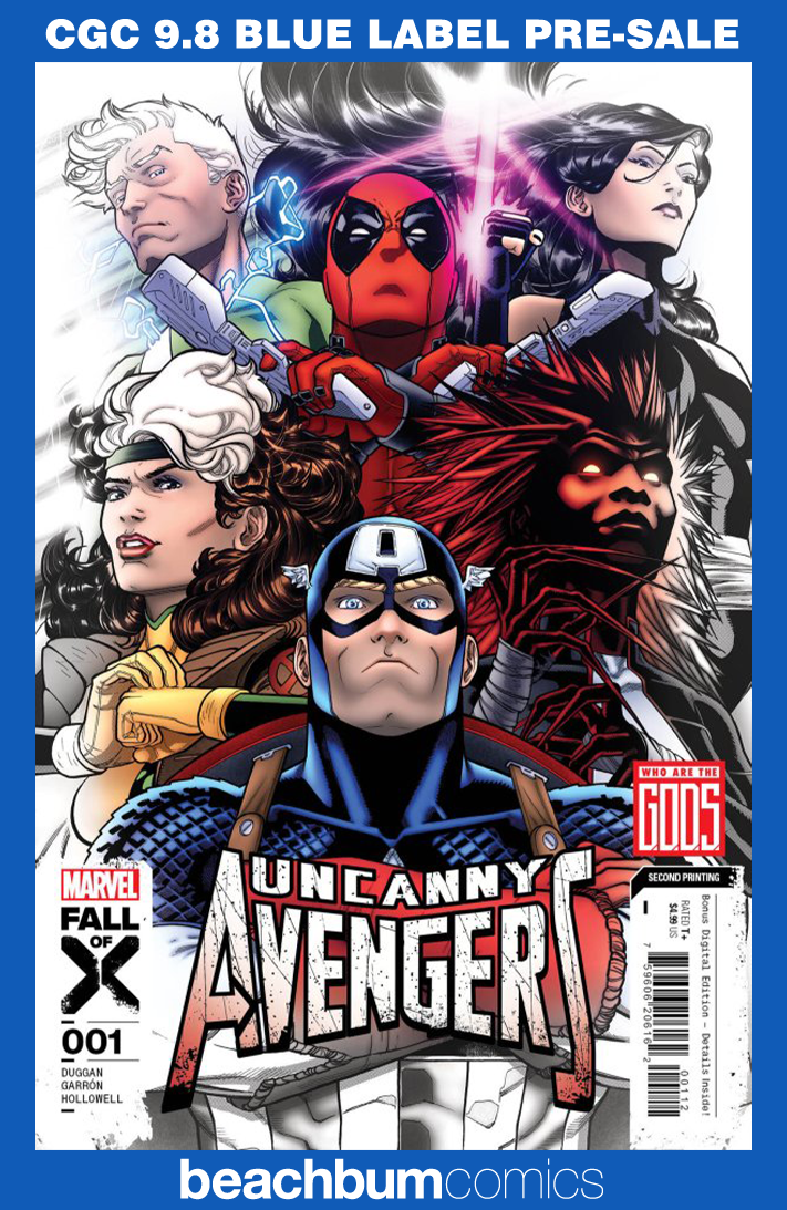 Uncanny Avengers #1 Second Printing CGC 9.8