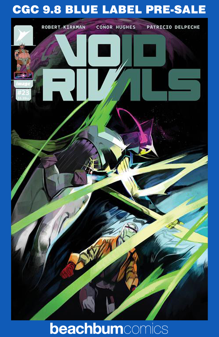 Void Rivals #23 De Dominicis 1:25 Retailer Incentive Variant CGC 9.8
