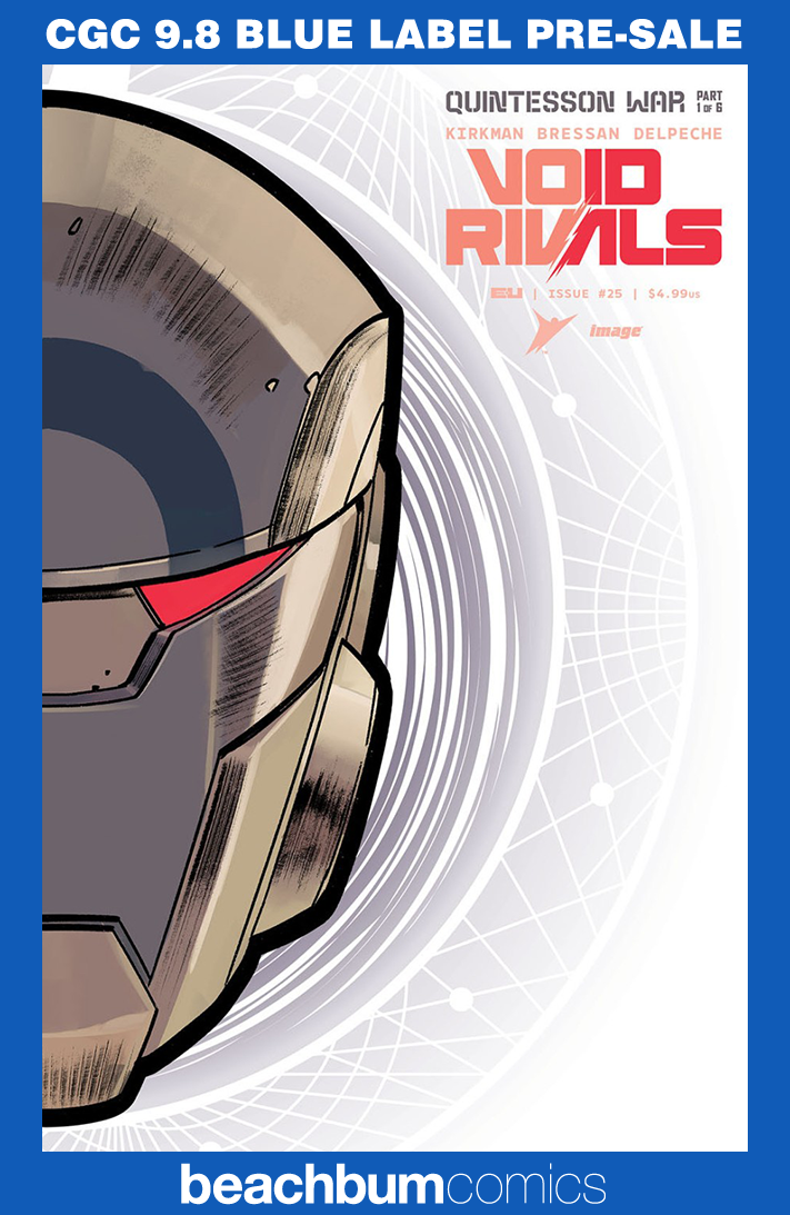 Void Rivals #25 Milana Darak Mask Wraparound Die-Cut Foil Variant CGC 9.8