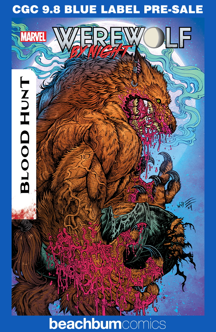 Werewolf By Night: Blood Hunt #1 Wolf 1:25 Retailer Incentive Variant CGC 9.8
