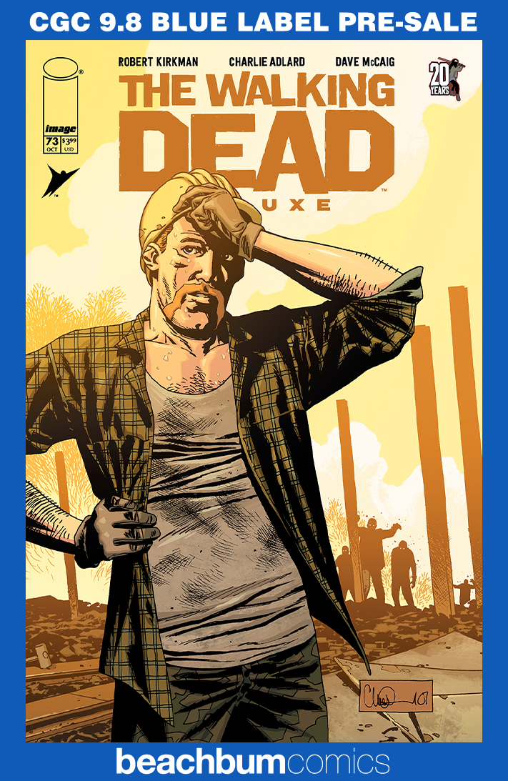 Walking Dead Deluxe #73 Adlard Variant CGC 9.8