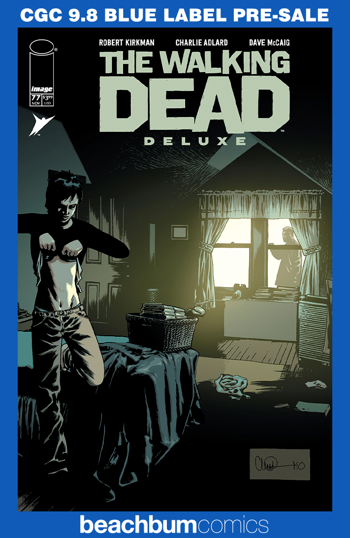 Walking Dead Deluxe #77 Adlard Variant CGC 9.8