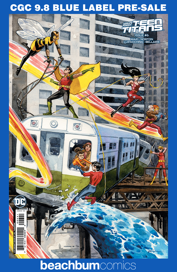 World's Finest: Teen Titans #6 Thompson 1:25 Retailer Incentive Variant CGC 9.8