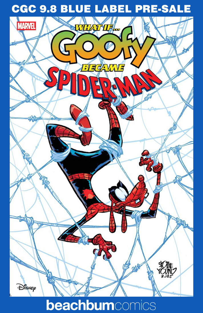 Marvel & Disney: What If...? Goofy Became Spider-Man #1 Young Variant CGC 9.8