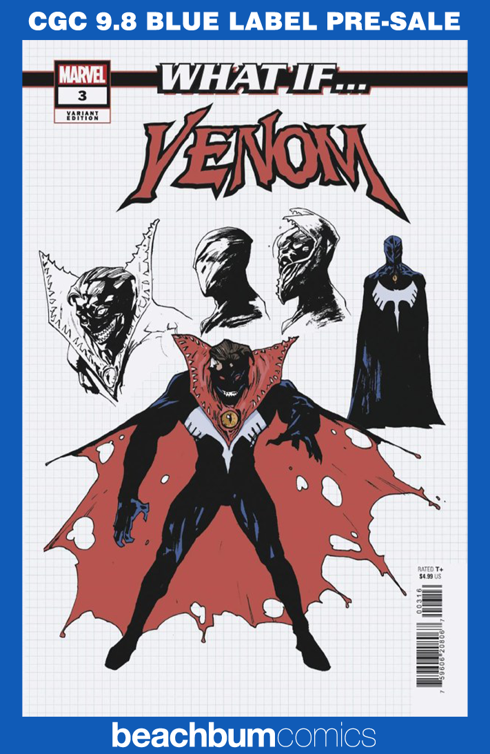 What If...? Venom #3 Scharf 1:10 Retailer Incentive Variant CGC 9.8