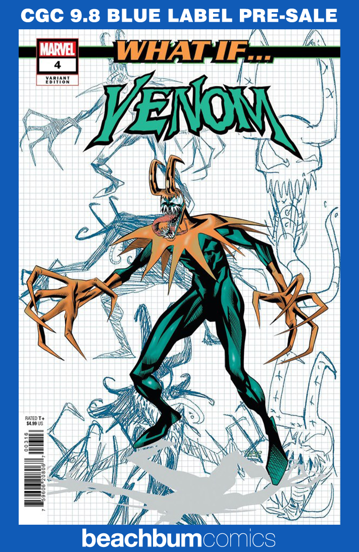 What If...? Venom #4 Neves 1:10 Retailer Incentive Variant CGC 9.8