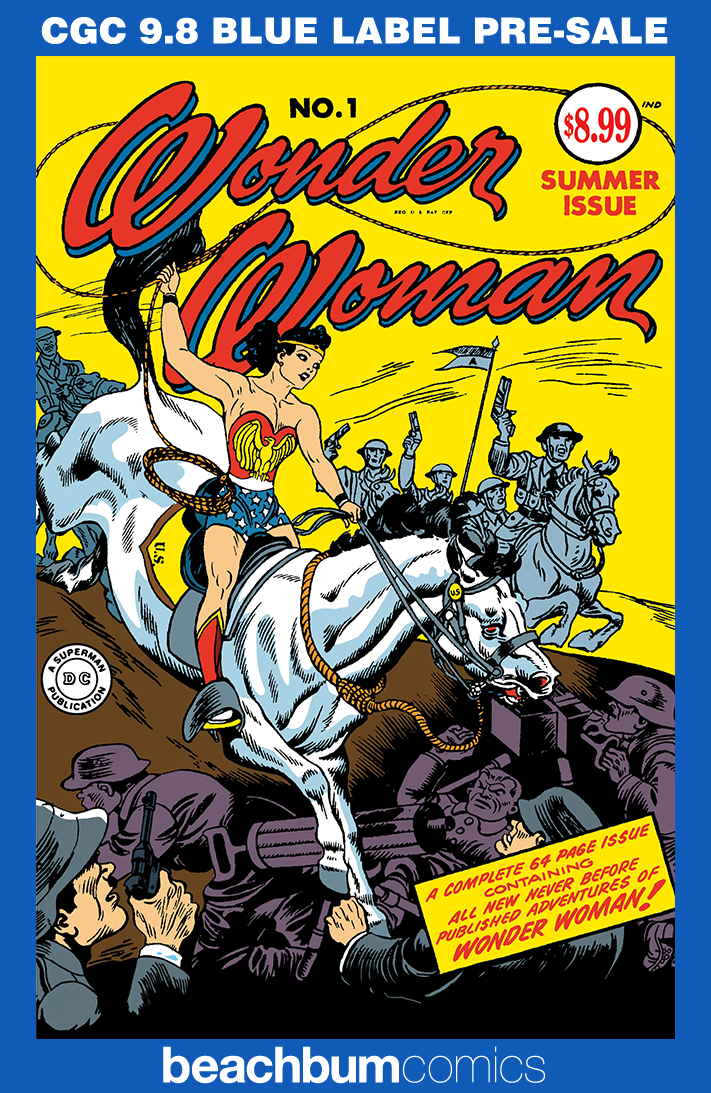 Wonder Woman #1 Facsimile Foil Edition #1 CGC 9.8