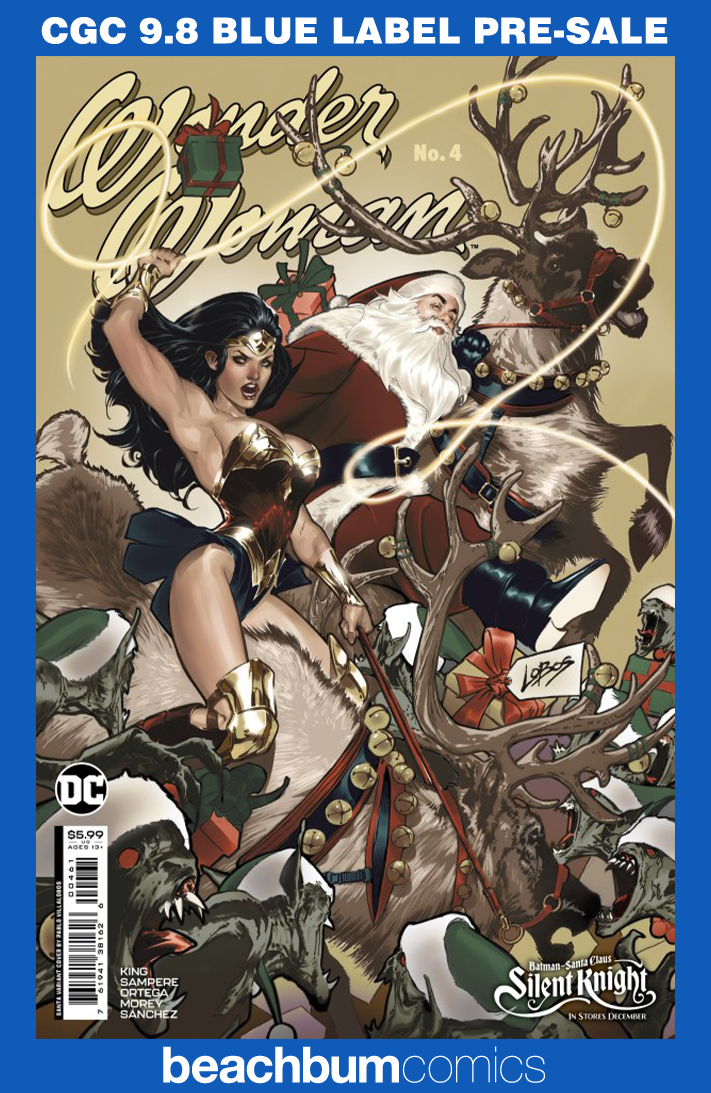 Wonder Woman #4 Villalobos Variant CGC 9.8