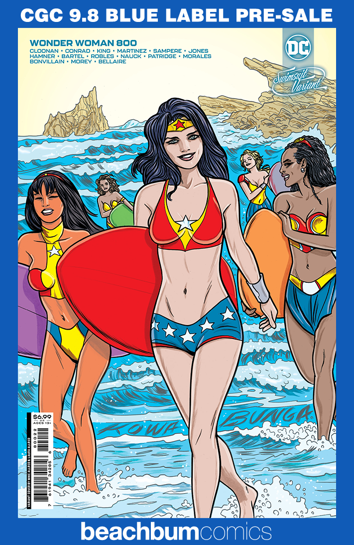 Wonder Woman #800 - Cover G - Allred Swimsuit Variant CGC 9.8 - First Trinity