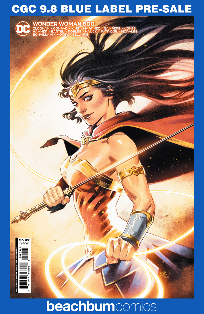 Wonder Woman #800 - Cover E - Ortega Variant CGC 9.8 - First Trinity