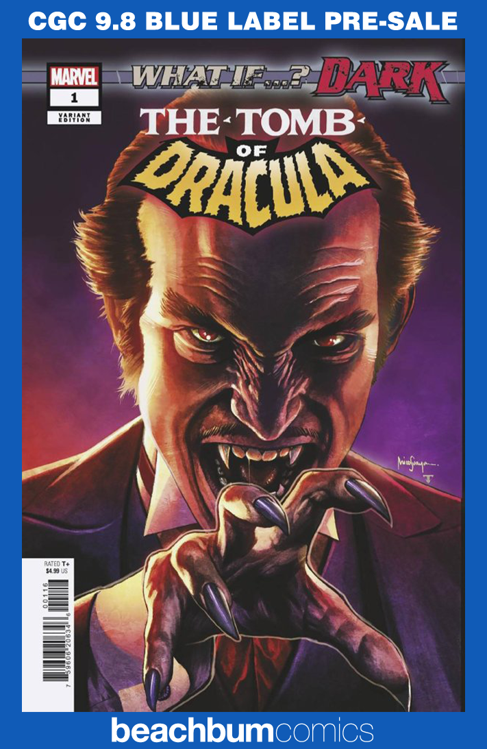 What If...? Dark: Tomb of Dracula #1 Suayan 1:25 Retailer incentive Variant CGC 9.8