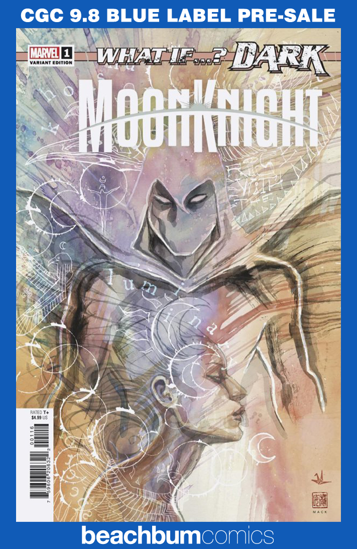 What If...? Dark: Moon Knight #1 Mack 1:50 Retailer Incentive Variant CGC 9.8