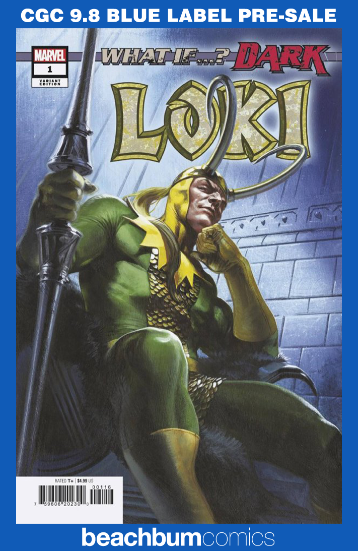 What If...? Dark: Loki #1 Dell'Otto 1:25 Retailer Incentive Variant CGC 9.8