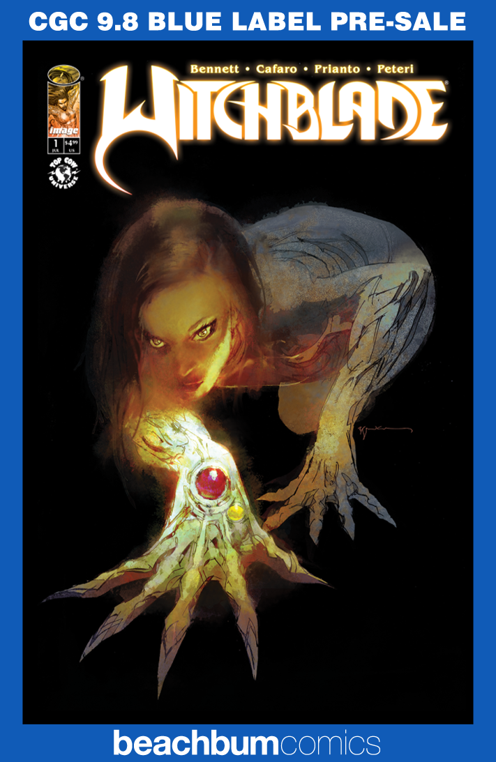 Witchblade #1 Sienkiewicz 1:100 Retailer Incentive Variant CGC 9.8