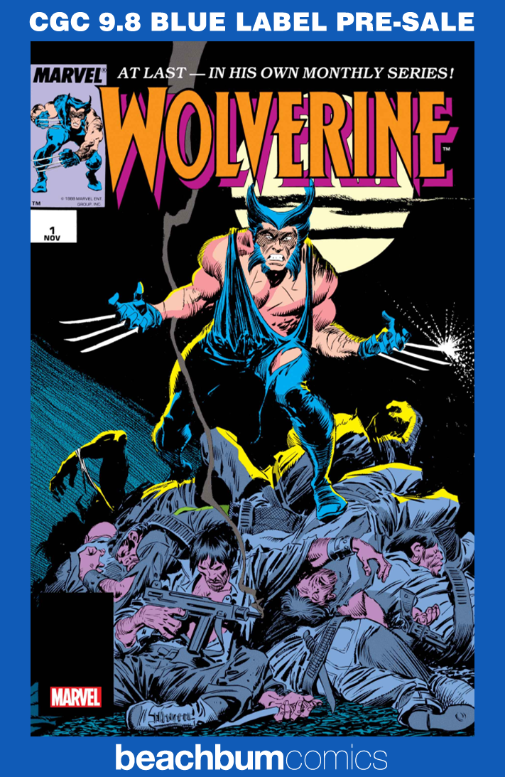Wolverine #1 Facsimile Foil Edition CGC 9.8
