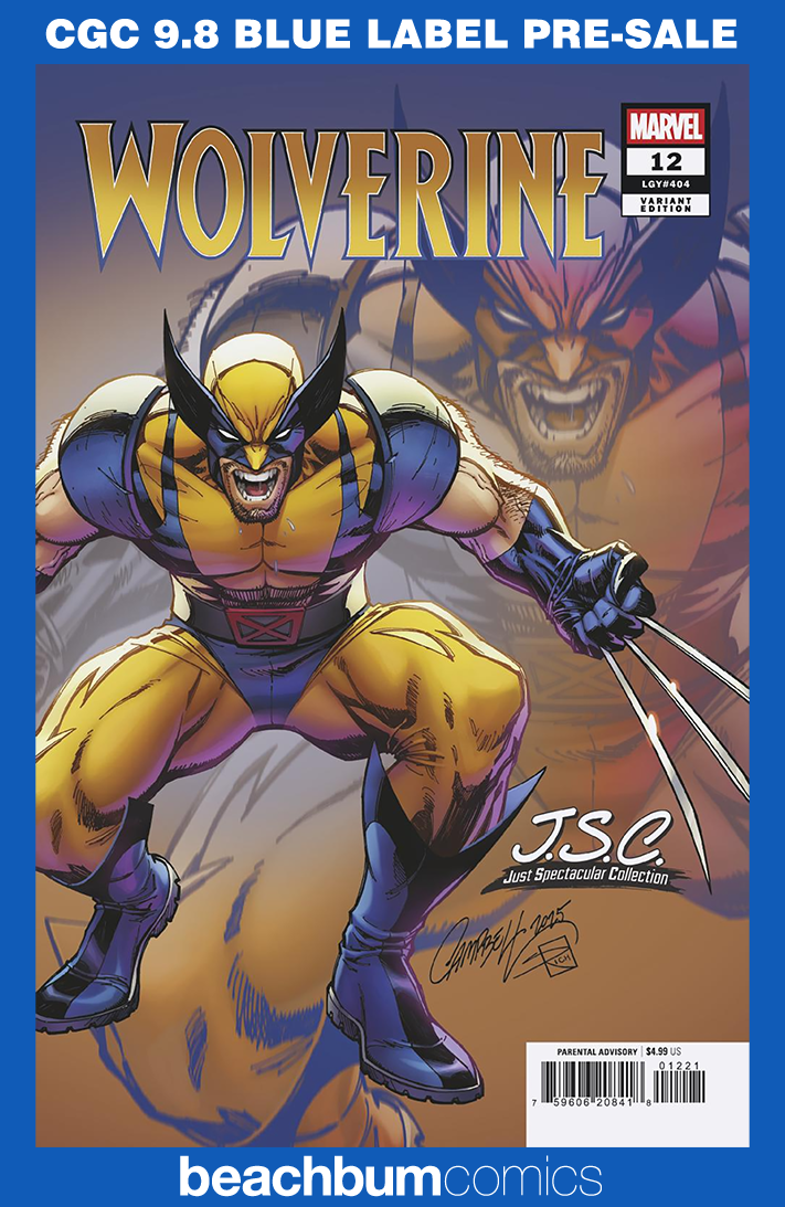 Wolverine #12 Campbell Variant CGC 9.8