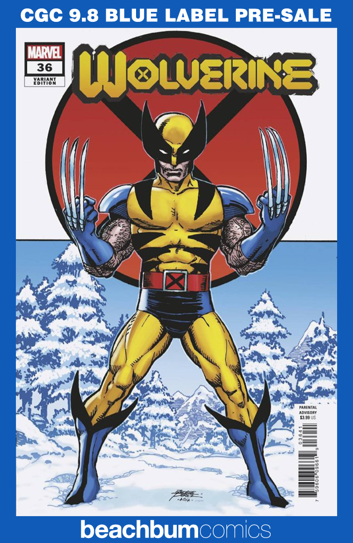 Wolverine #36 Perez Variant CGC 9.8