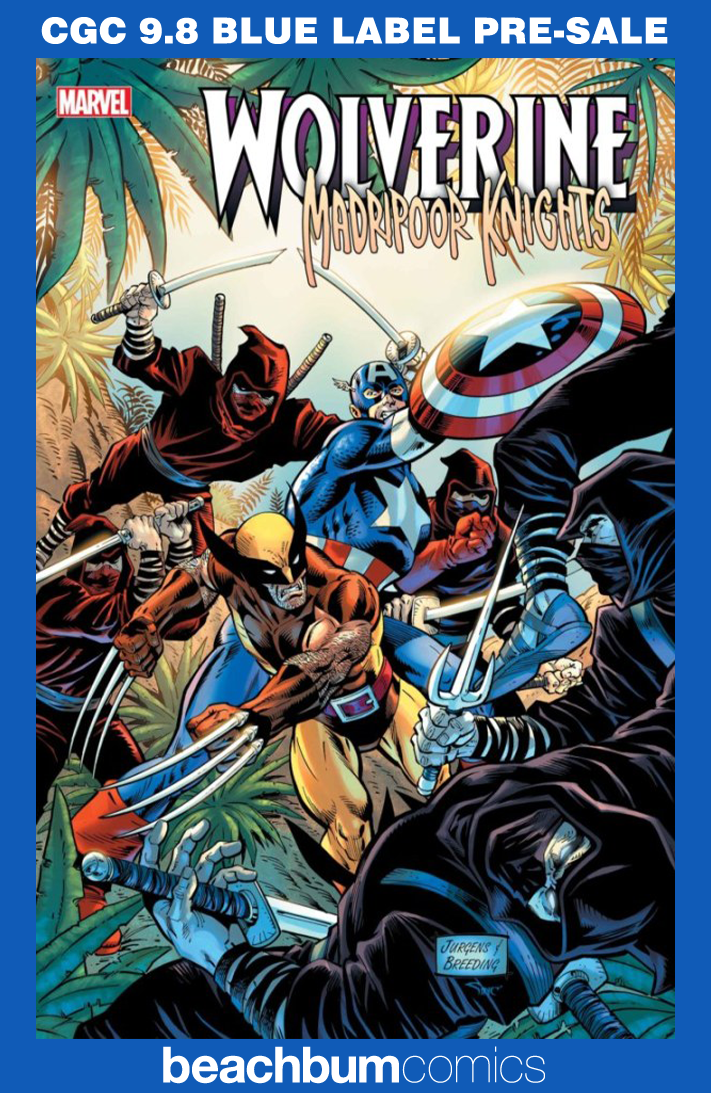 Wolverine: Madripoor Knights #4 Jurgens Variant CGC 9.8