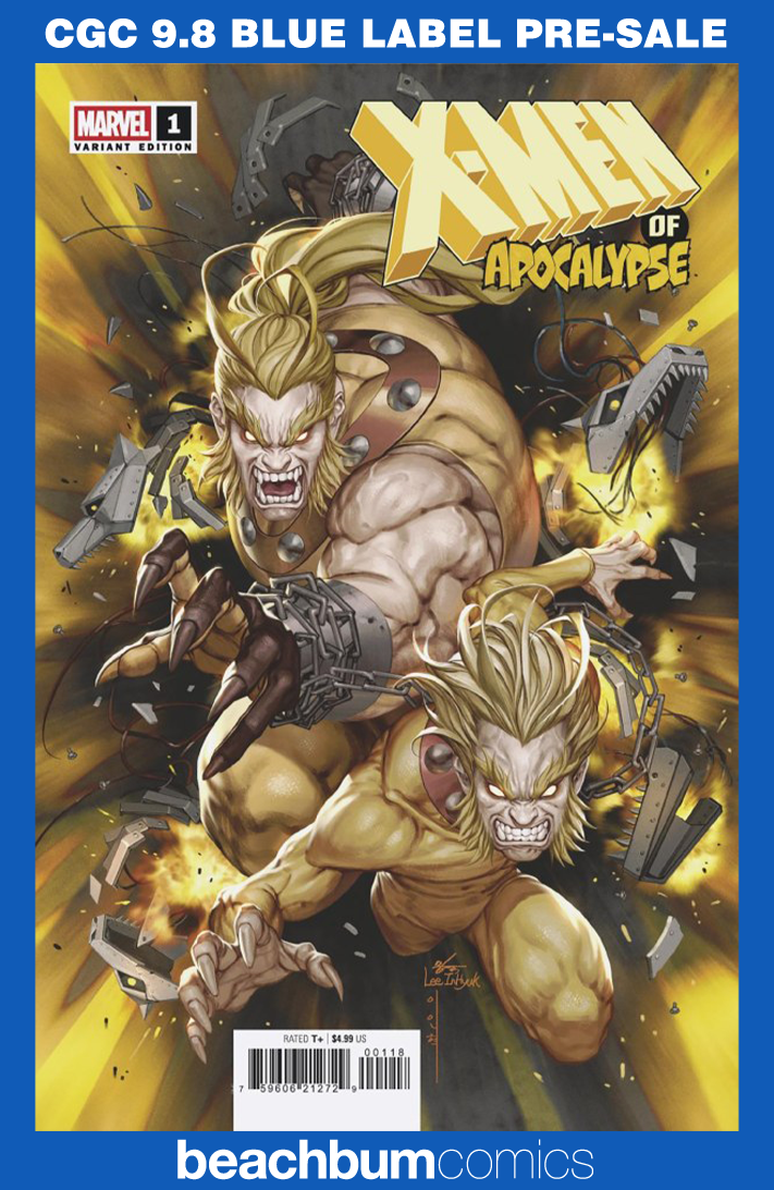 X-Men of Apocalypse #1 InHyuk Lee 1:25 Retailer Incentive Variant CGC 9.8