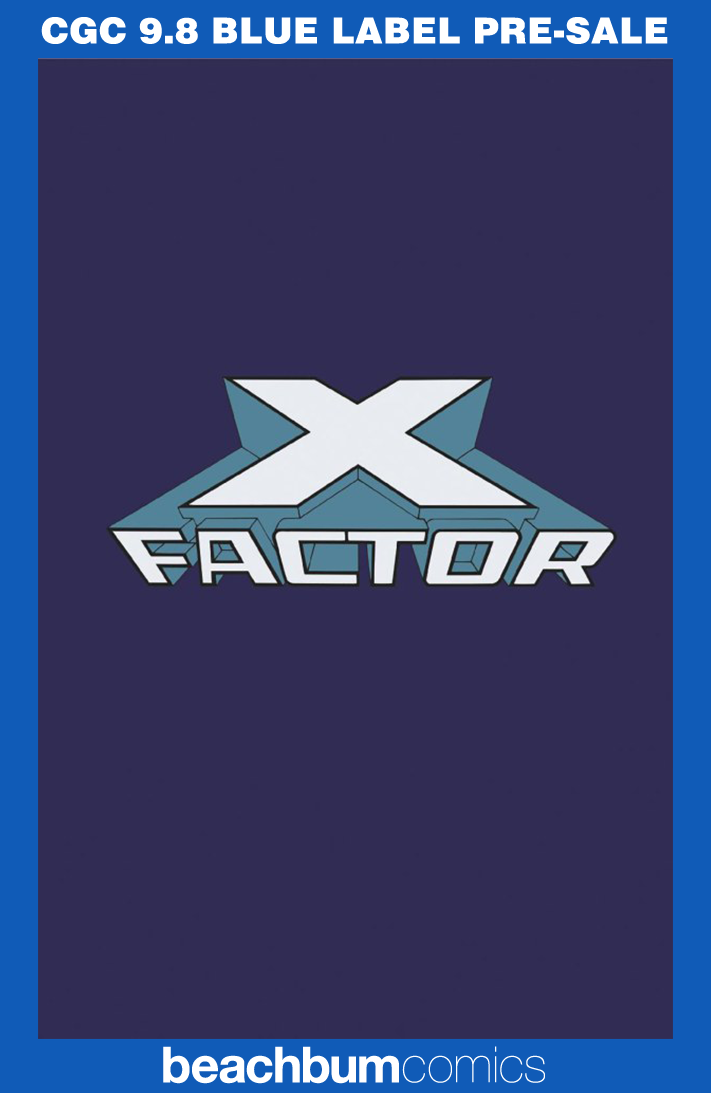 X-Factor #1 Logo Variant CGC 9.8