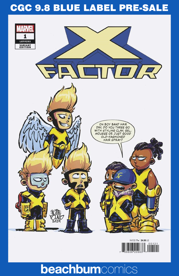 X-Factor #1 Young Variant CGC 9.8