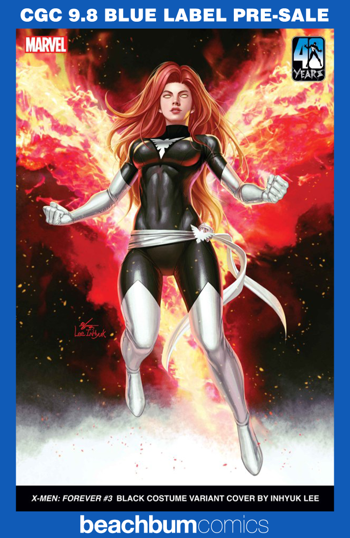 X-Men Forever #3 InHyuk Lee Black Costume Variant CGC 9.8