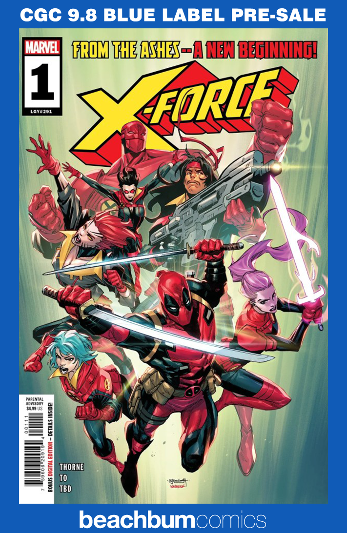 X-Force #1 CGC 9.8