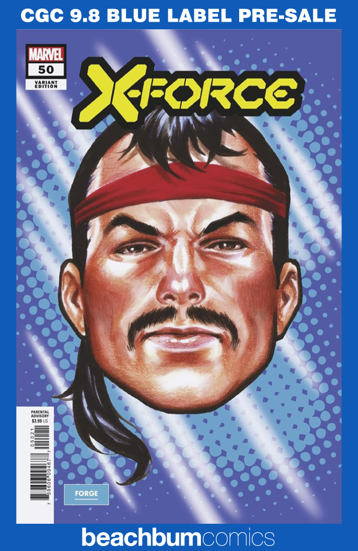X-Force #50 Brooks Headshot Variant CGC 9.8