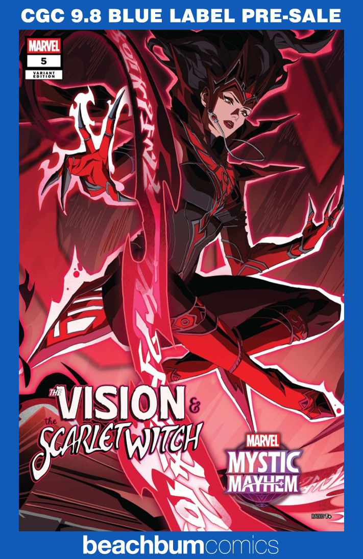 The Vision & The Scarlet Witch #5 NetEase Marvel Mystic Mayhem Variant CGC 9.8