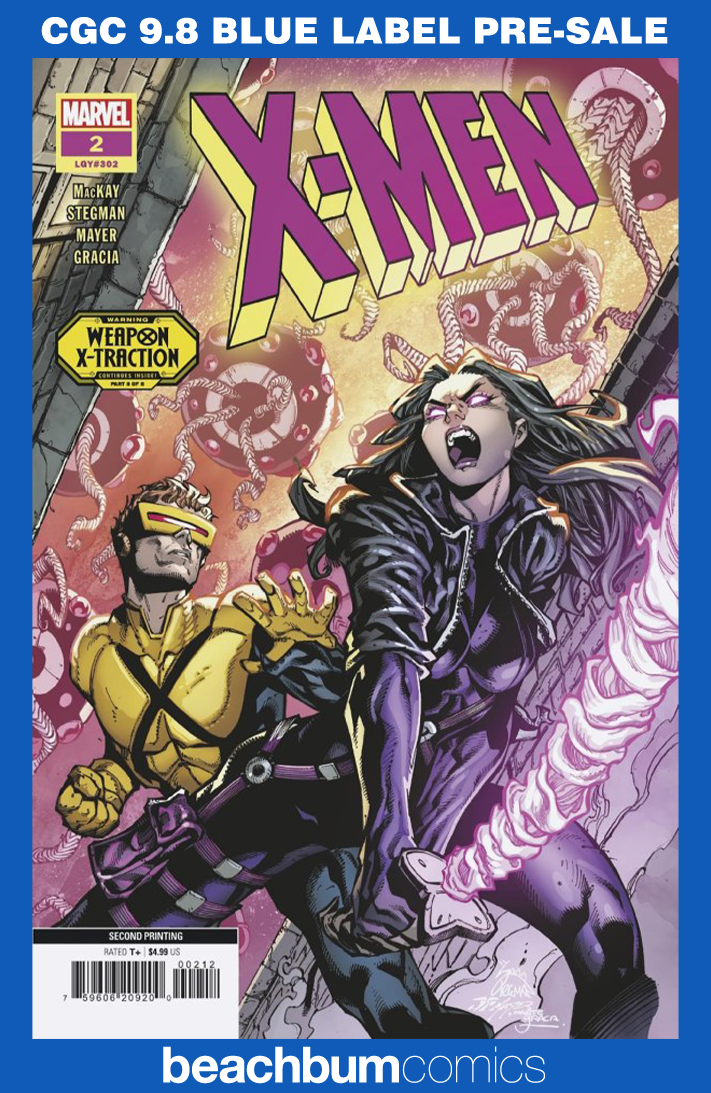 X-Men #2 Second Printing CGC 9.8