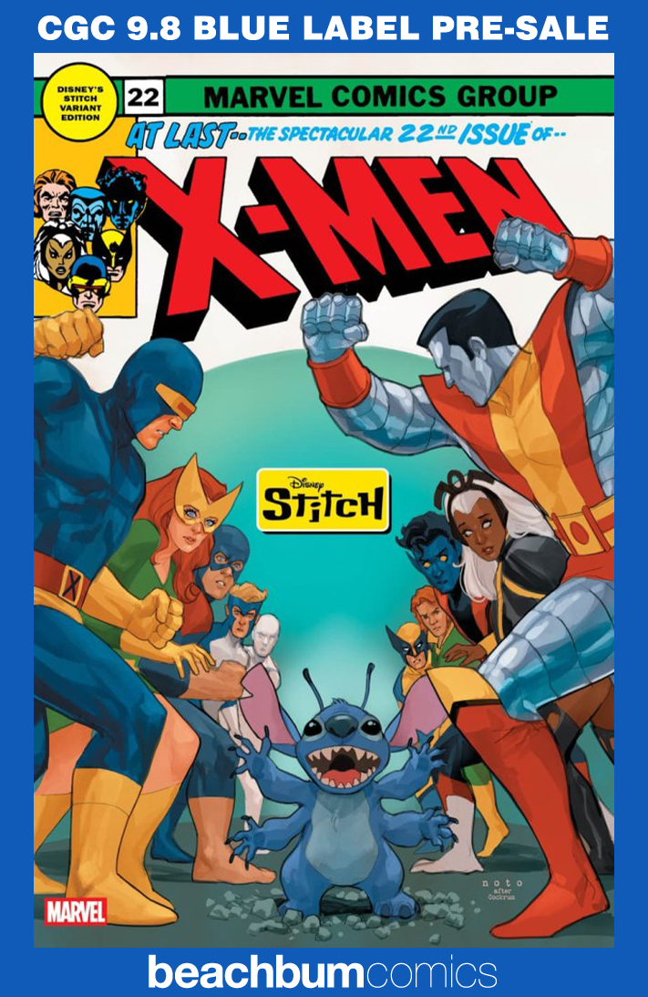 X-Men #22 Noto Stitch Variant CGC 9.8