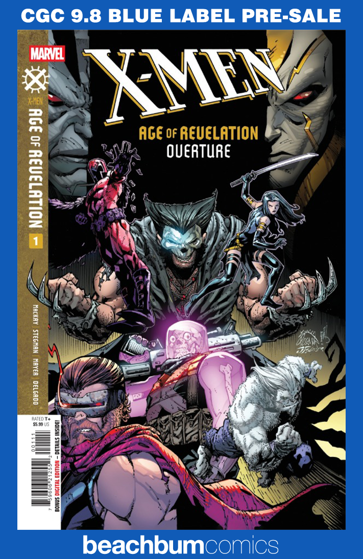 X-Men: Age of Revelation Overture #1 CGC 9.8