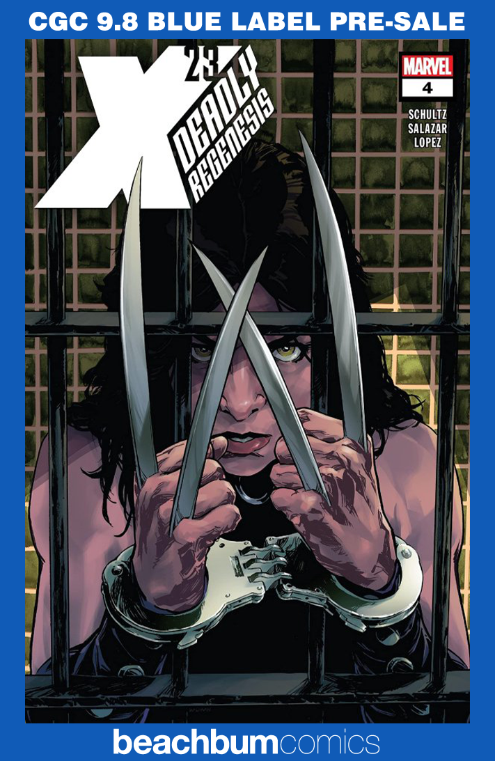 X-23: Deadly Regenesis #4 CGC 9.8