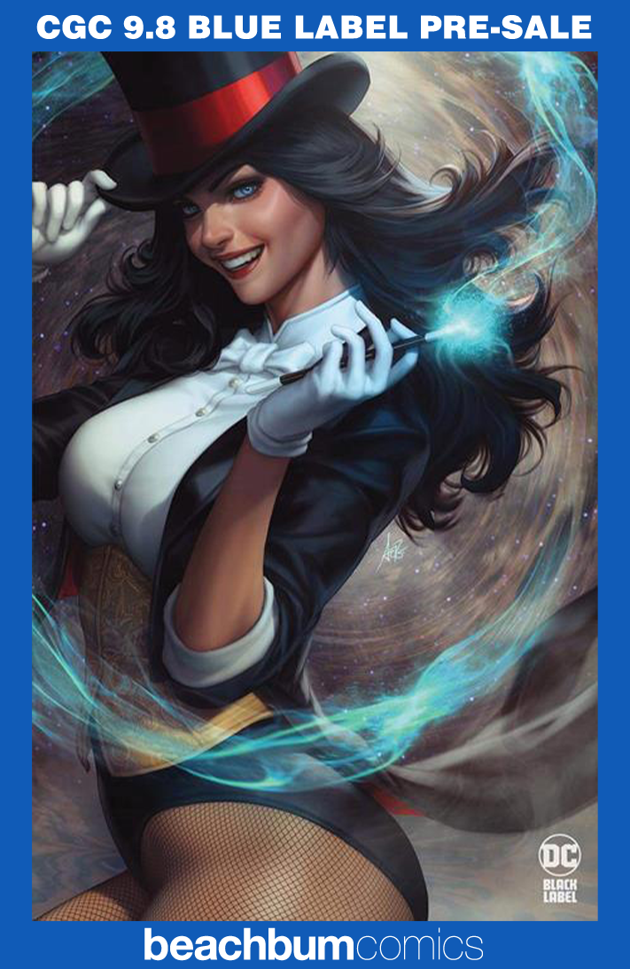 Zatanna: Bring Down The House #1 Artgerm Foil Variant CGC 9.8