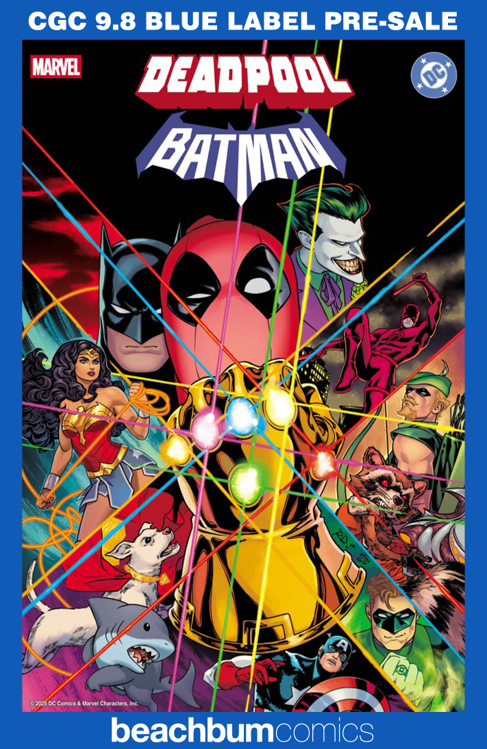 Marvel/DC: Deadpool/Batman #1 Dauterman Variant CGC 9.8