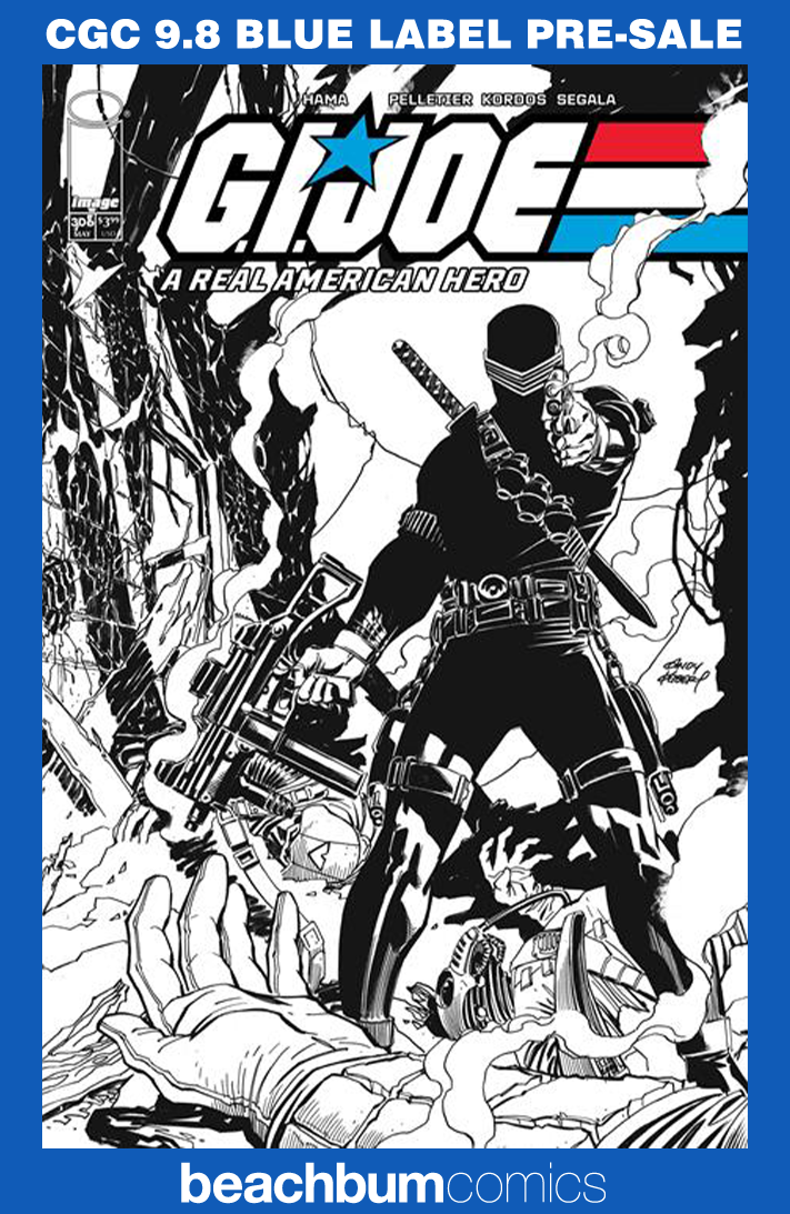 G.I. Joe: A Real American Hero #306 Kubert Variant CGC 9.8