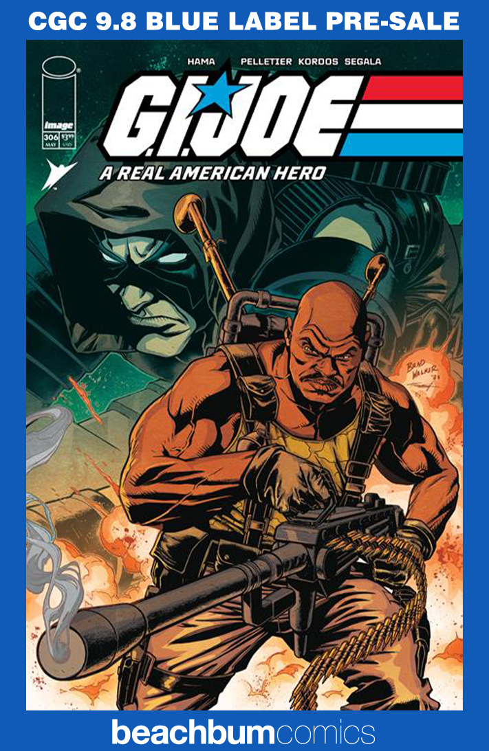 G.I. Joe: A Real American Hero #306 Walker 1:10 Retailer Incentive Variant CGC 9.8