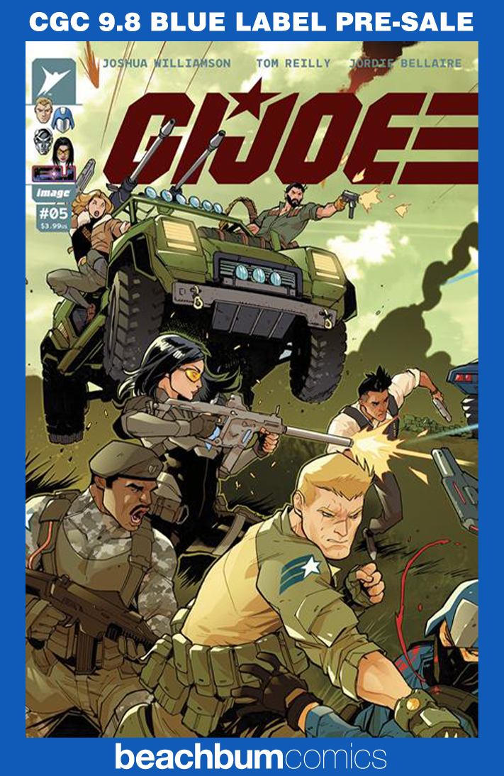 G.I. Joe #5 Kerschl 1:10 Retailer Incentive Variant CGC 9.8