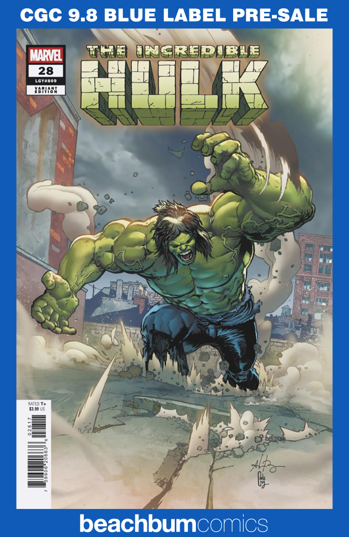 Incredible Hulk #28 Bressan 1:25 Retailer Incentive Variant CGC 9.8