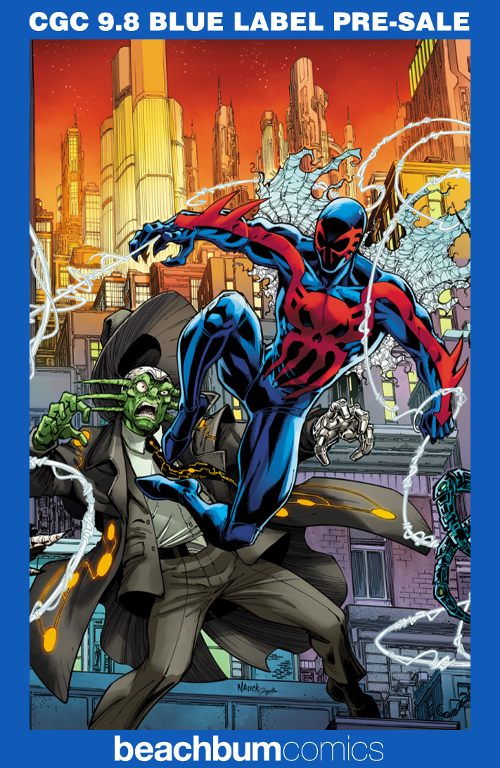 Miguel O'Hara - Spider-Man: 2099 #4 Nauck 1:25 Retailer Incentive Variant CGC 9.8