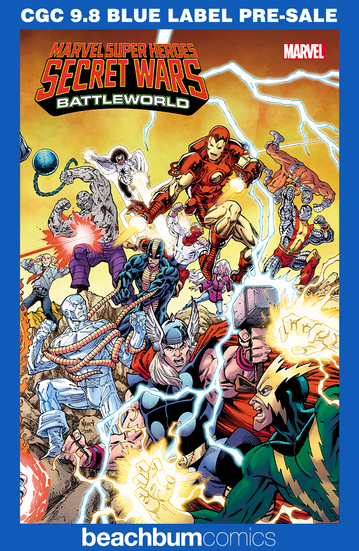 Marvel Super Heroes Secret Wars: Battleworld #4 Nauck Connectiing Variant CGC 9.8