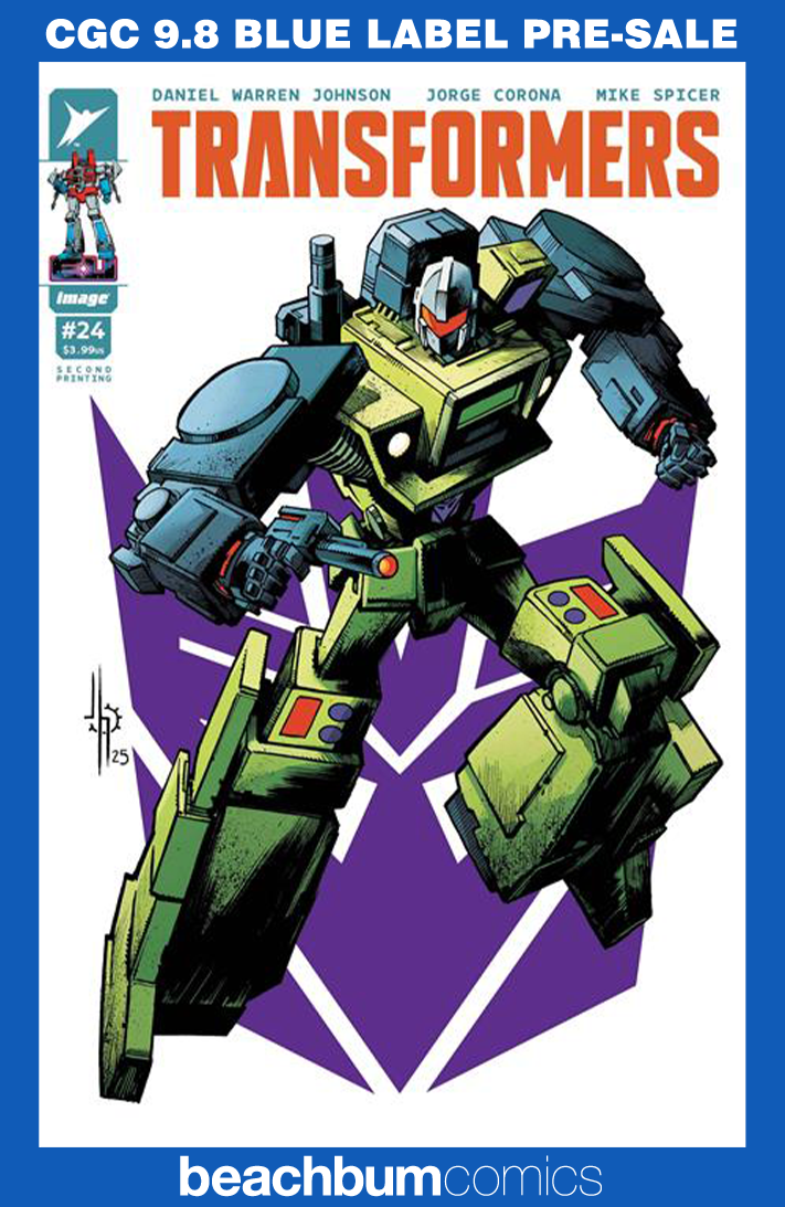 Transformers #24 Second Printing CGC 9.8