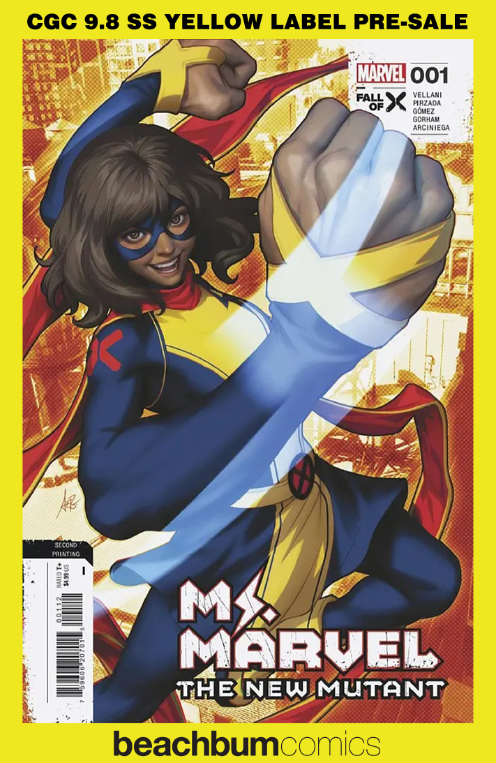 Ms. Marvel: The New Mutant #1 Second Printing CGC 9.8 SS
